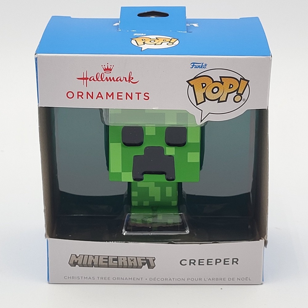 Hallmark Funko Pop! Minecraft Creeper Christmas Ornament 2025
